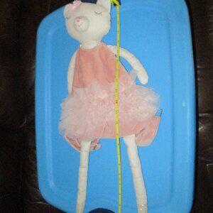 Retired Cute Ballerina FOX Stuffed Animal Backpack Monami Designs
